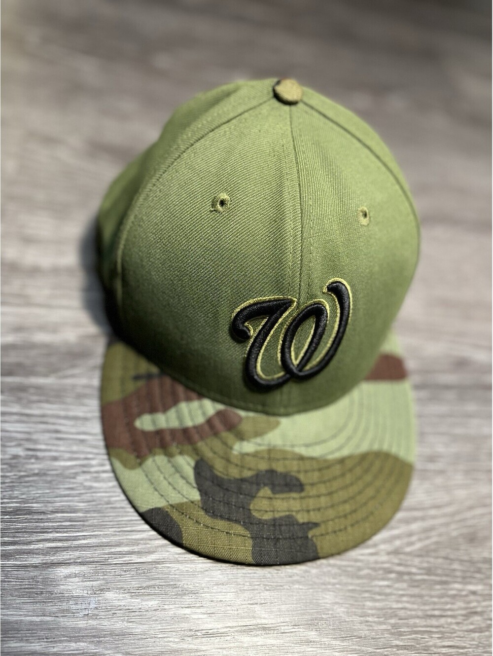 Washington Nationals Memorial Day Camo New Era 59Fifty 7 1/4